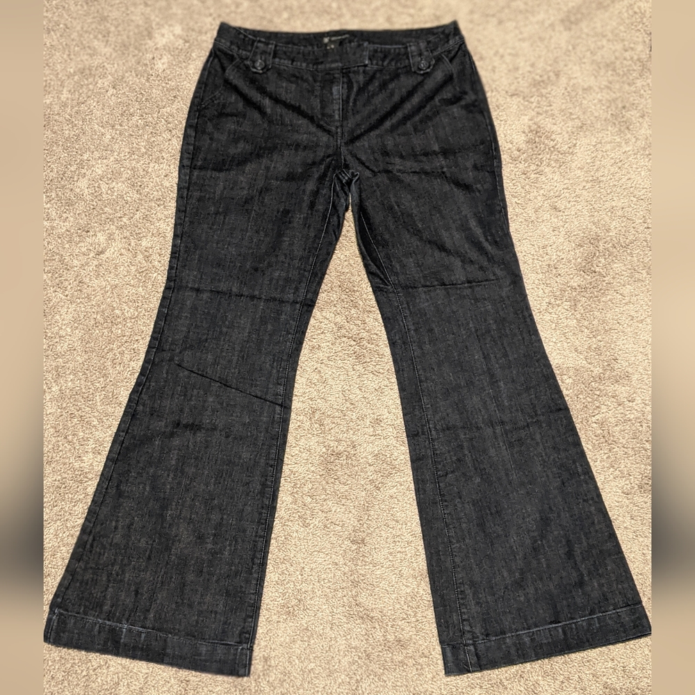 EUC INC Women's Dark Blue Denim Trousers